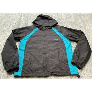 Coleman Jacket Mens Sz S/M Small Medium Windbreaker Hooded Water-Resistant Rain